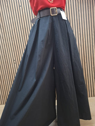 Pantalones palazzo negro - StilediBella