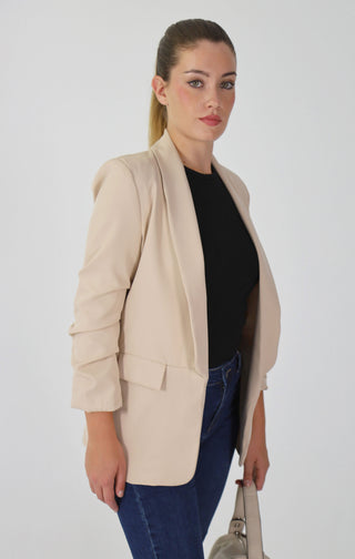 Blazer beige  "PARÍS" - StilediBella