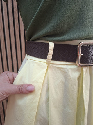 Pantalones palazzo amarillo - StilediBella