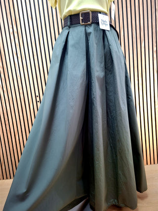 Pantalones palazzo verde caqui - StilediBella