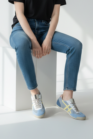 Zapatillas retro Corina azul - StilediBella