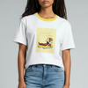 Camiseta teckel amarilla