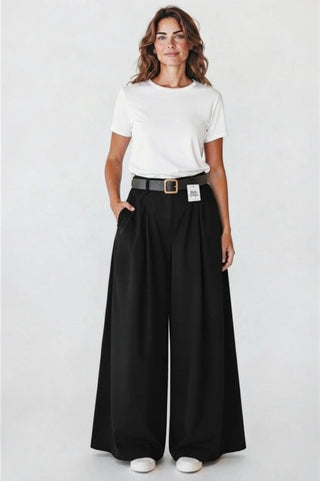 Pantalones palazzo negro - StilediBella