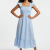 VESTIDO CUADROS AZUL