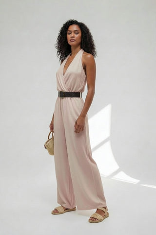MONO ATADO AL CUELLO beige - YeyiMoreno