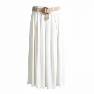 Falda midi blanca - YeyiMoreno